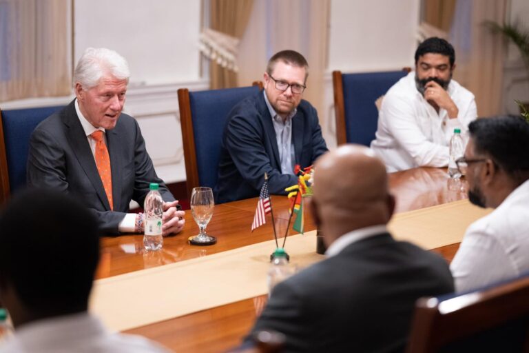 Clinton Foundation stands ready to help Guyana, Dominican Republic push united Caribbean agenda