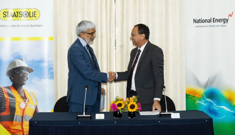 Suriname, T&T state energy firms forge closer ties with MoU, LOI
