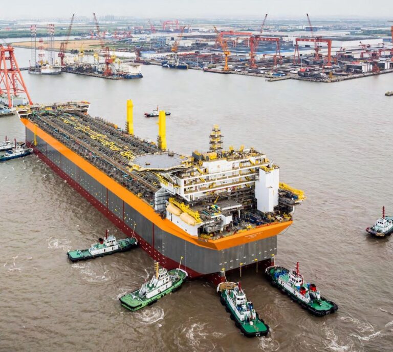 Suriname’s first offshore project advances as TotalEnergies receives FPSO hull