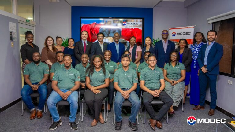 Eight Guyanese form first cohort of MODEC’s trainee program in Guyana