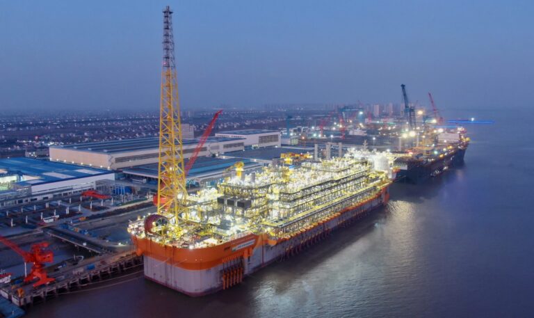 FPSO Alexandre de Gusmão arrives at Mero field in Brazil