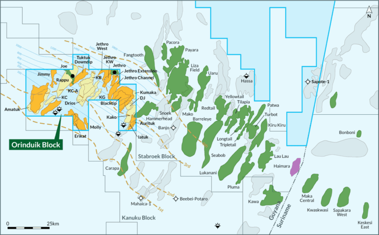 Eco Atlantic targets high potential wells in Guyana’s Orinduik Block