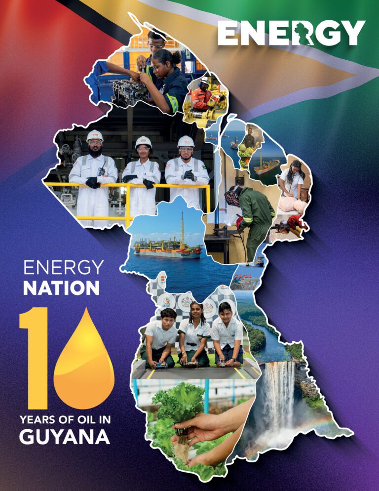 Energy Guyana launches special edition magazine celebrating ’10 Years of Oil in Guyana’