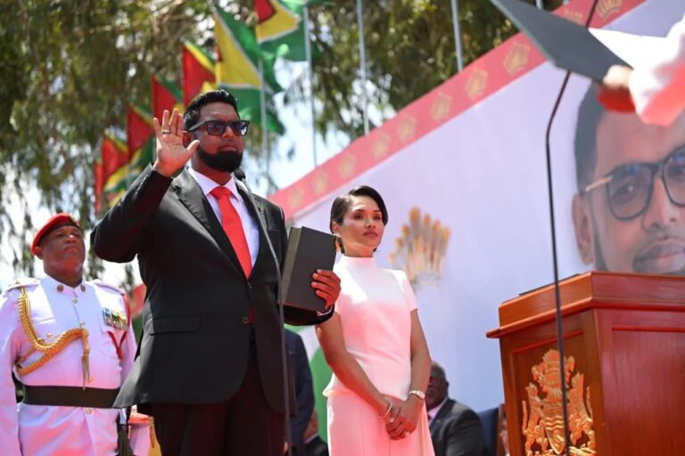 Irfaan Ali charts oil-fueled, sustainable future as Guyana’s ninth President