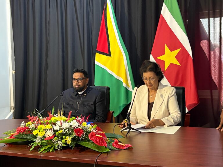 Suriname and Guyana leaders commit to energy cooperation and Corentyne bridge advancement