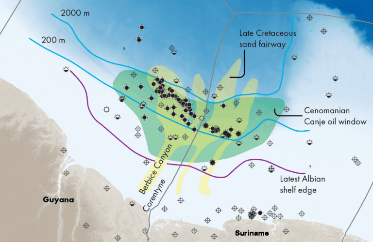 Exxon’s 2025 Golden Lane well targets positioned updip for optimal hydrocarbon recovery