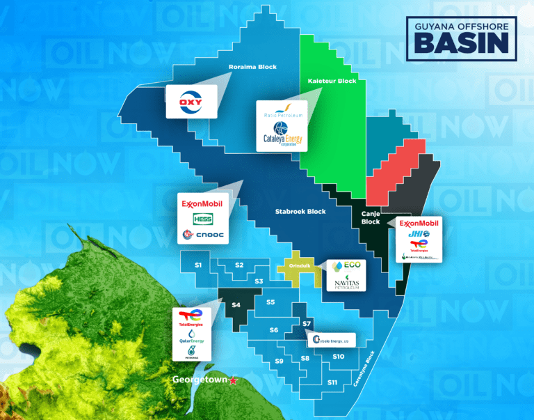 Who’s operating where: A snapshot of Guyana’s offshore oil blocks