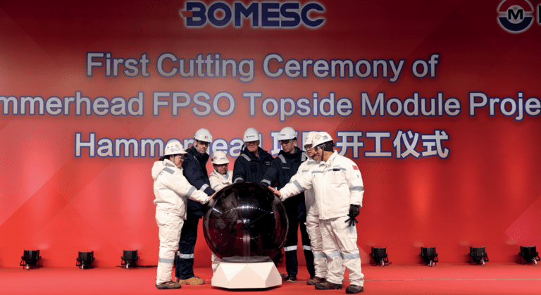 MODEC cuts first steel on Hammerhead FPSO project ahead of schedule