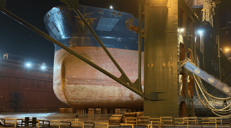 Hammerhead FPSO hull exits dry dock in China – Routledge