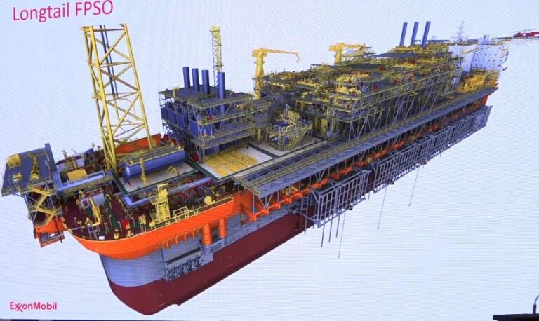 ExxonMobil’s Longtail FPSO specs cater for higher production