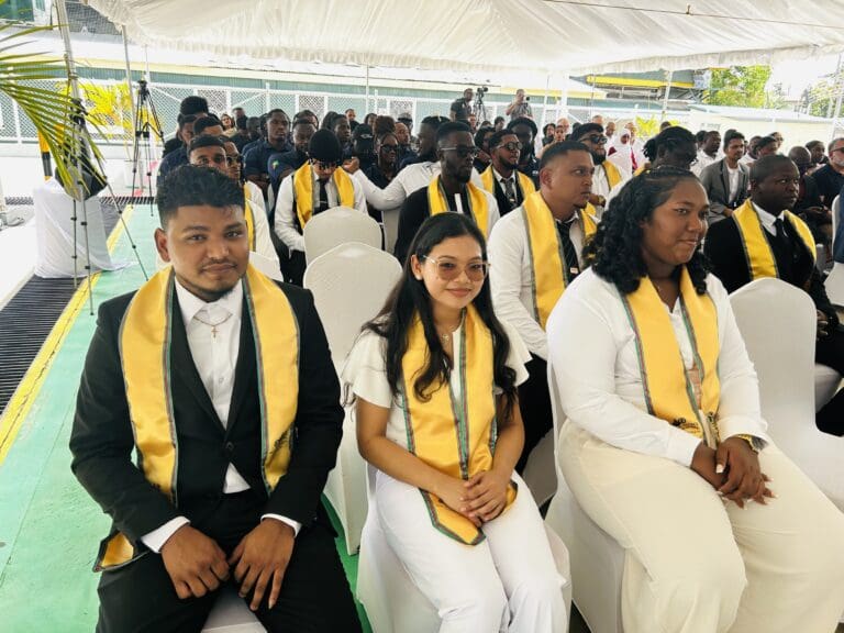 “There’s a job waiting for you offshore. Meet the industry’s needs,” Routledge tells 3rd batch of FacTor-trained Guyanese technicians