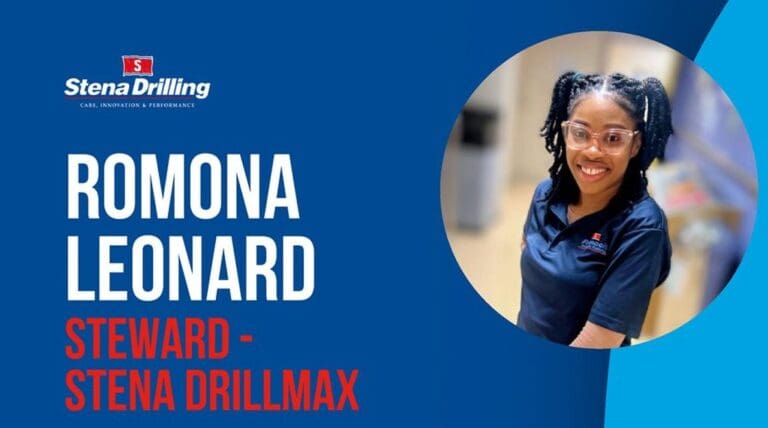 Romona Leonard charts her offshore path aboard the Stena DrillMAX