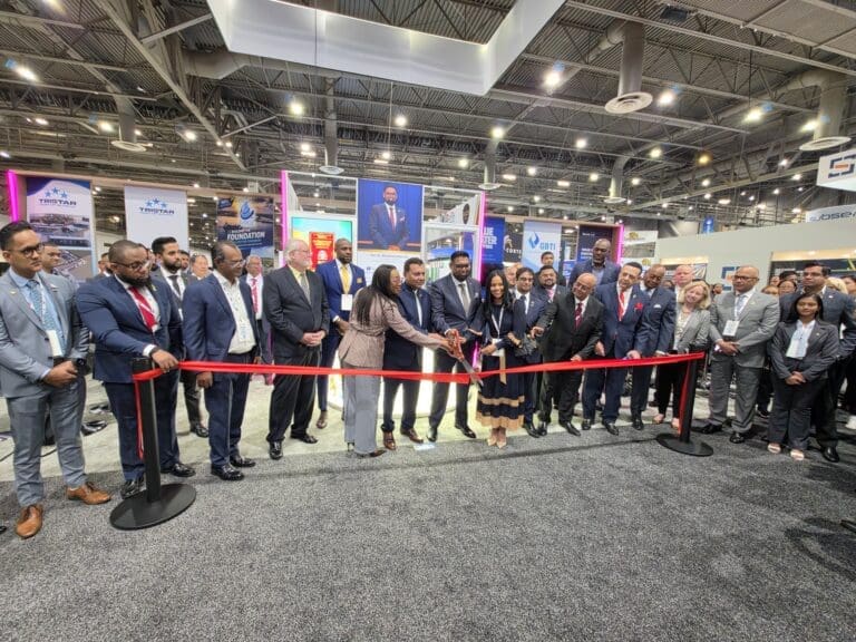Guyana booth at OTC 2026 connects businesses across sectors, GCCI President says