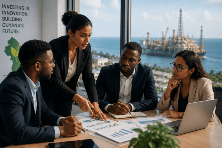 New Development Bank could create a “testbed” for innovation linked to Guyana’s low-carbon and oil-driven economy