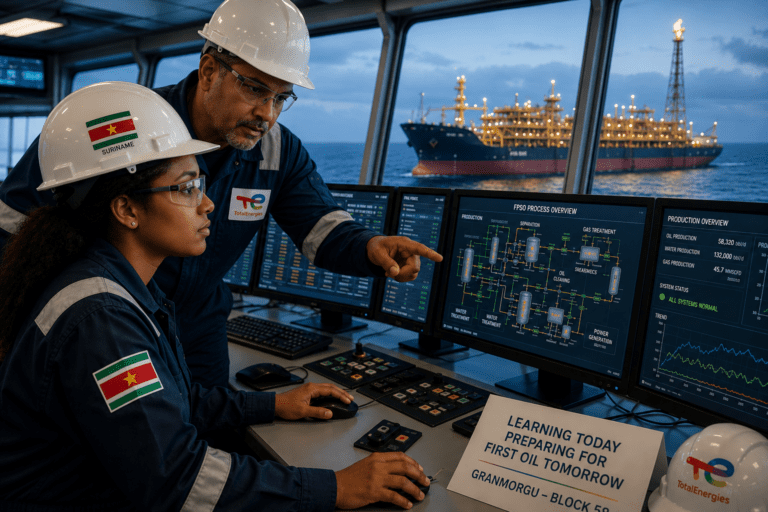Surinamese engineers training abroad ahead of GranMorgu startup
