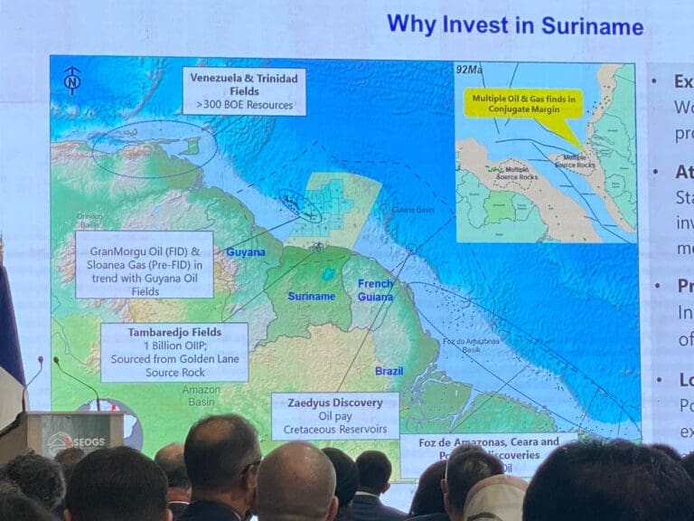 Guyana to formally object to map depicting New River Triangle as part of Suriname at energy conference in Paramaribo – Minister