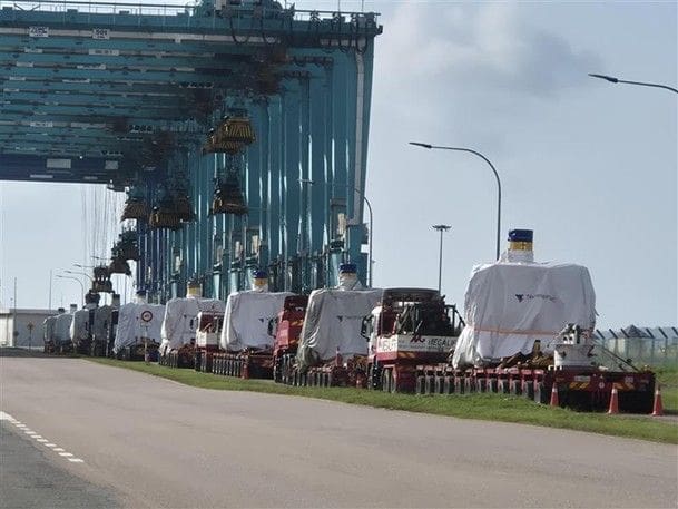 First drilling equipment departs for Suriname’s GranMorgu project